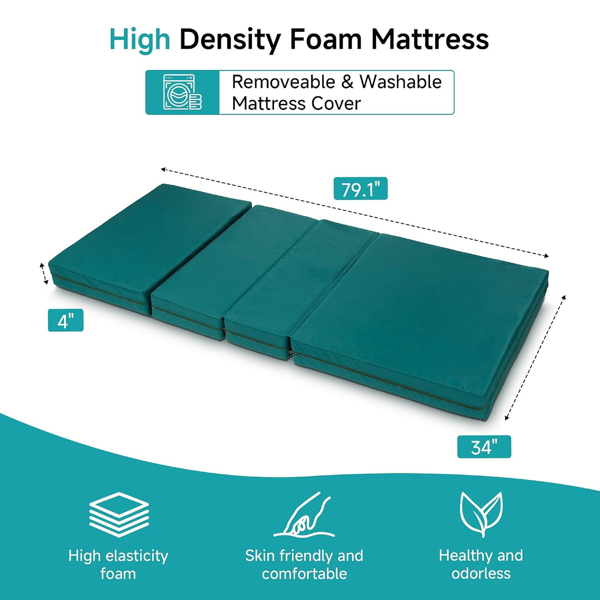 Full Electric Hospital Bed for Home Use, ICU Medical Bed, Premium 5 Function Hospital ICU Bed with Remote Control, IV Pole, Mattress, 5-Inch Lockable Quiet Casters, Includes Sheets (2X)